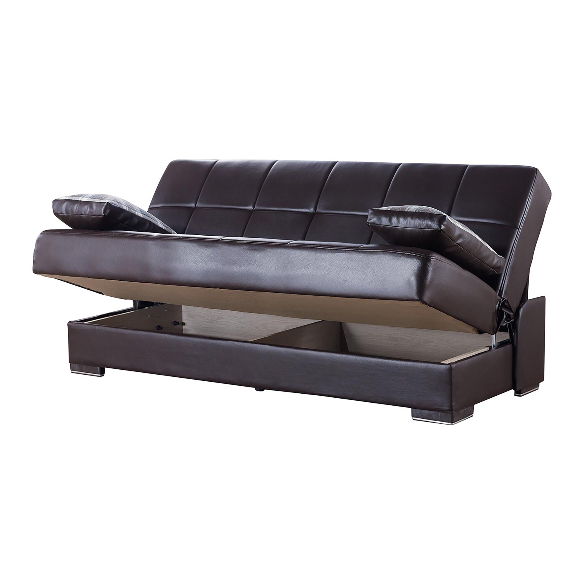 Ottomanson Soho - Upholstered Convertible Sofabed With Storage - PU