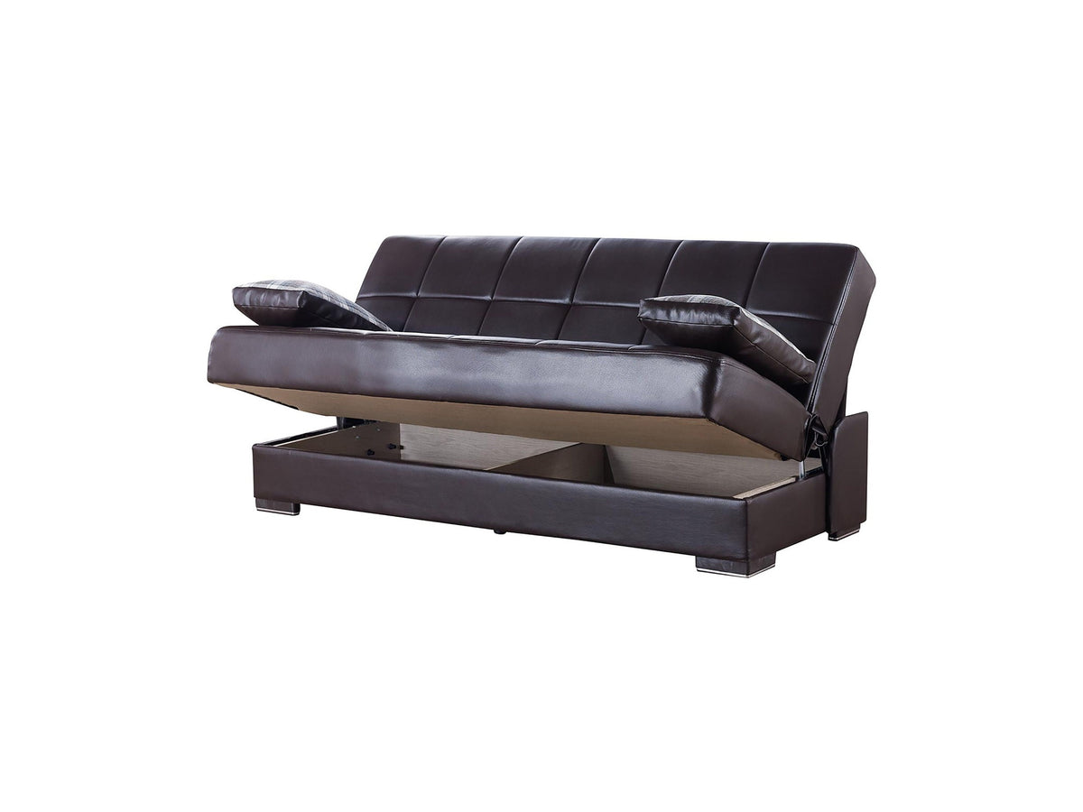Ottomanson Soho - Upholstered Convertible Sofabed With Storage - PU