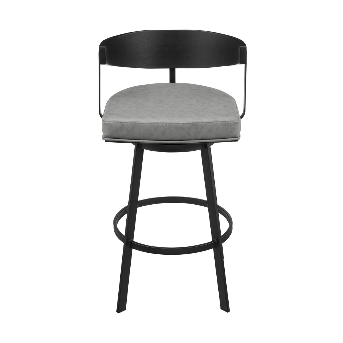 Lacey - Swivel Bar Stool - Black