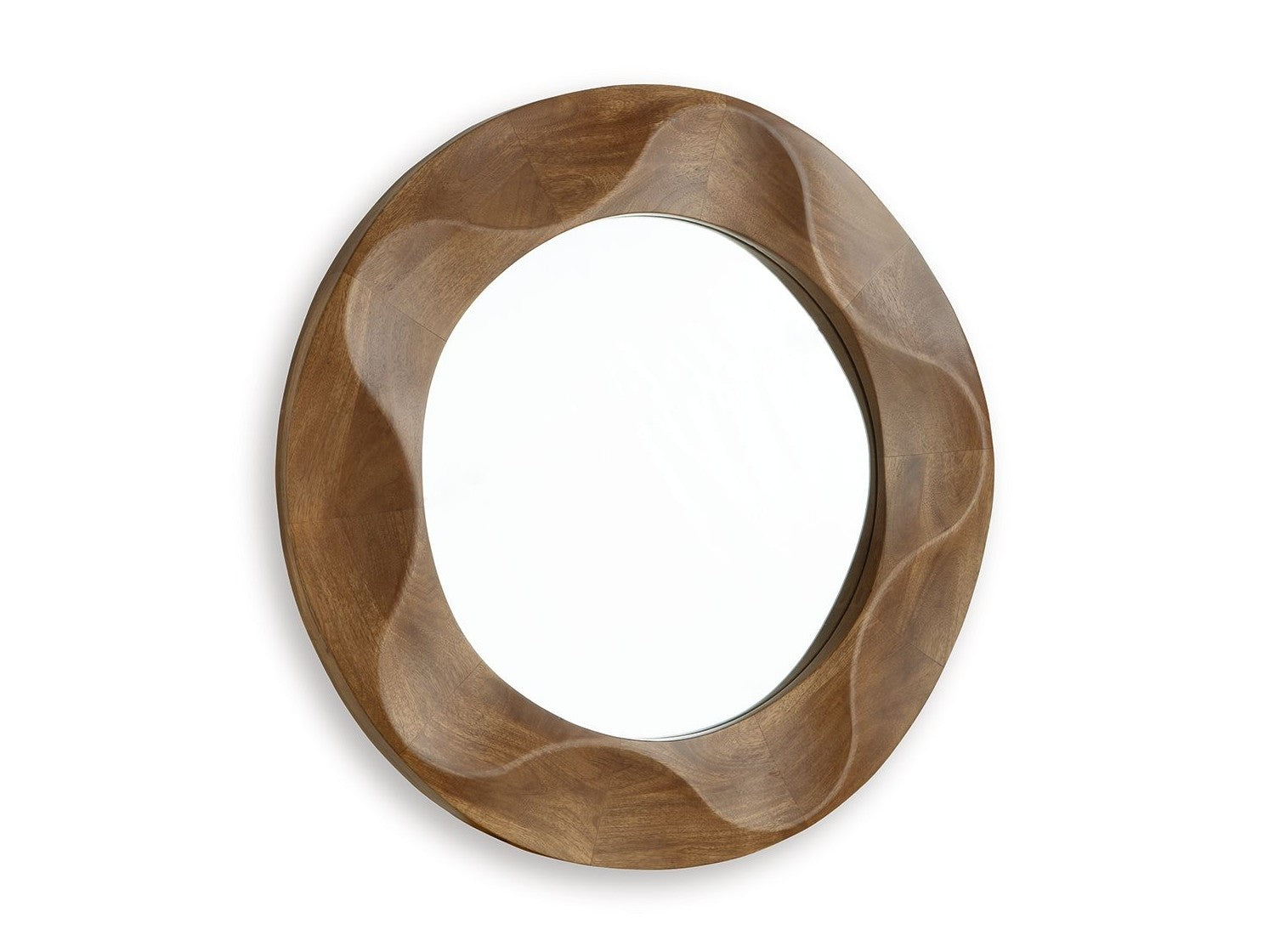 Aajon - Accent Mirror - Brown