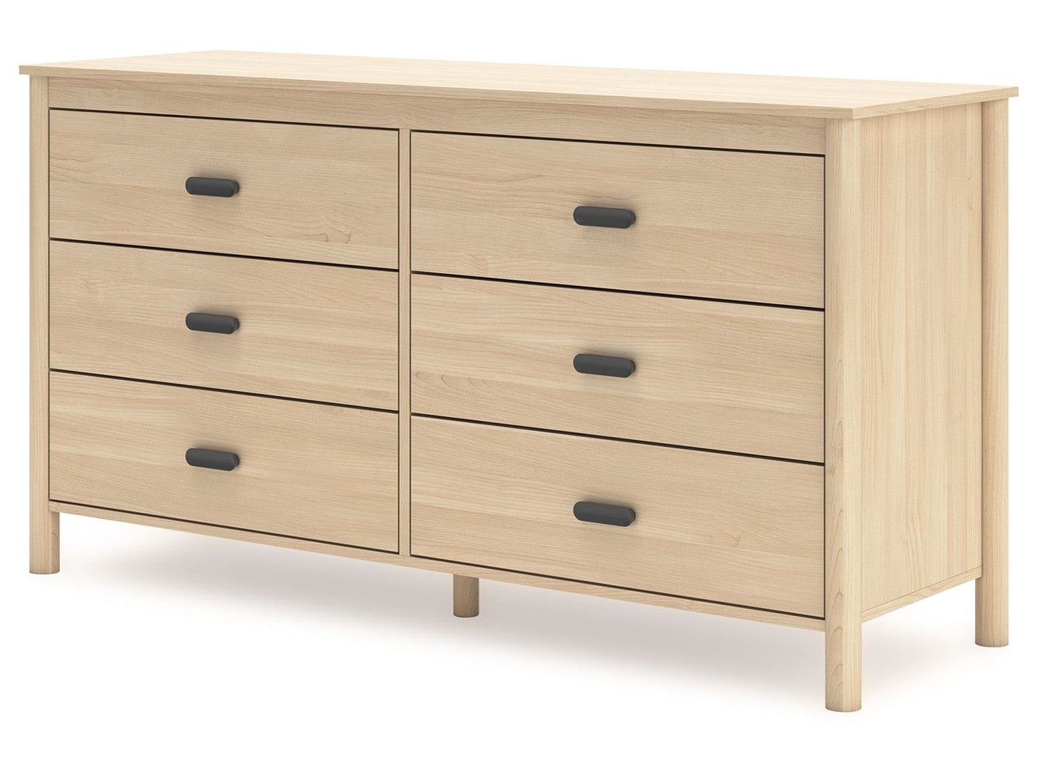 Cabinella - Six Drawer Dresser - Tan