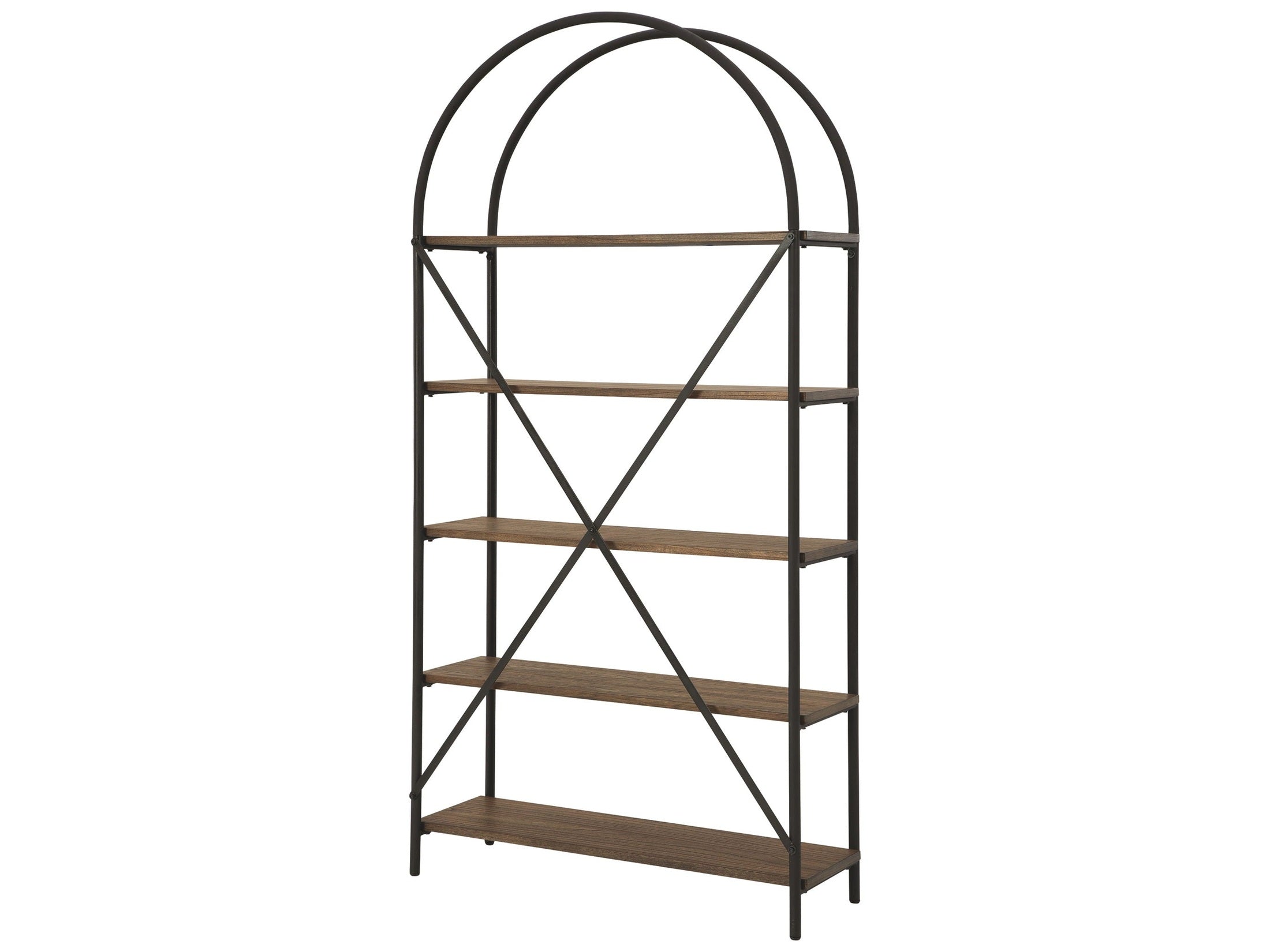 Galtbury - Bookcase - Brown / Black