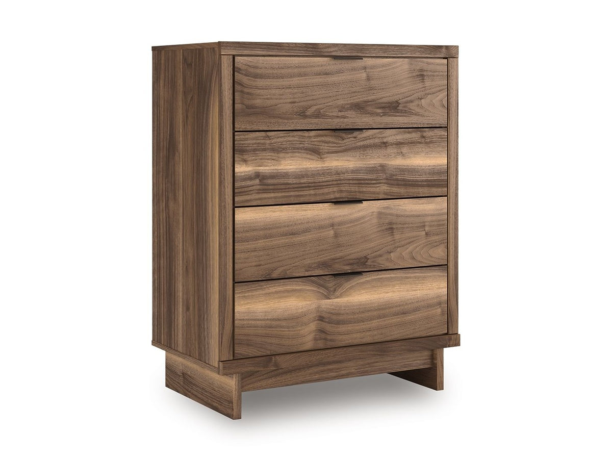 Chirason - Four Drawer Chest - Brown