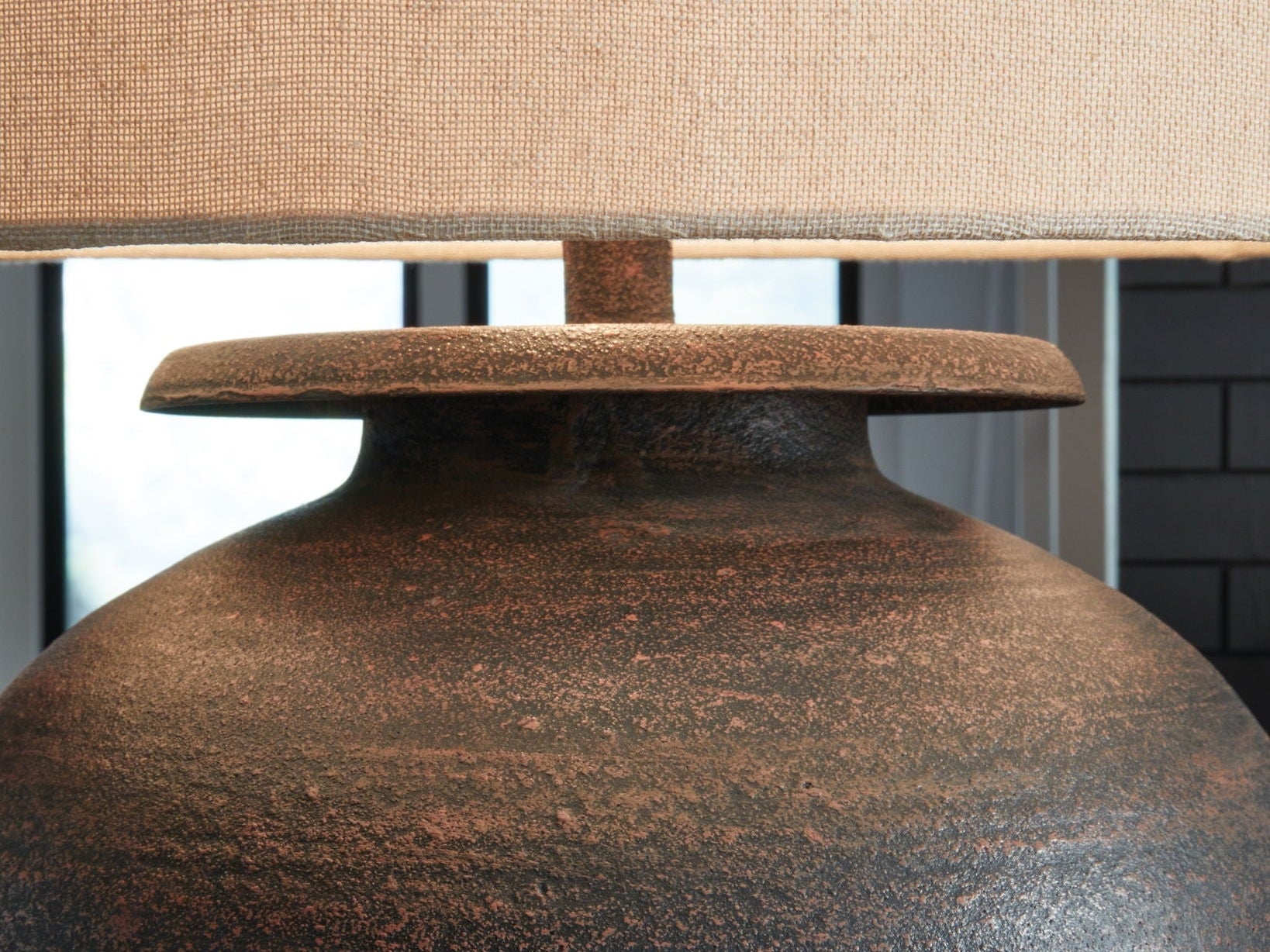 Carlenbury - Metal Table Lamp - Antique Brown