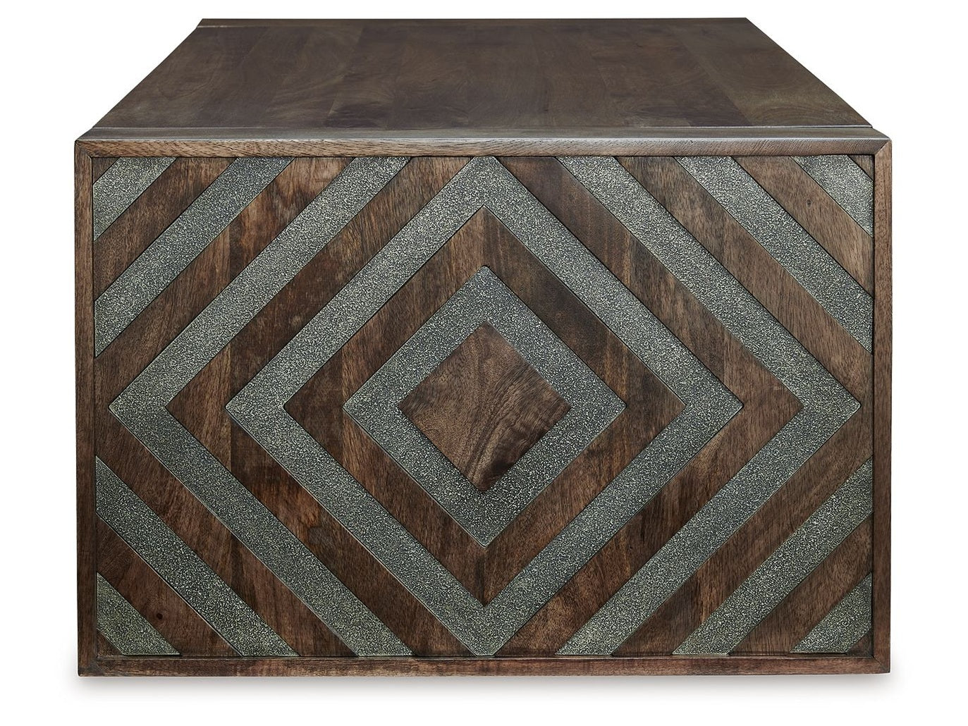 Dreggan - Rectangular Cocktail Table - Brown