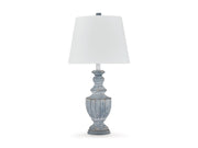 Cylerick - Terracotta Table Lamp - Antique Blue