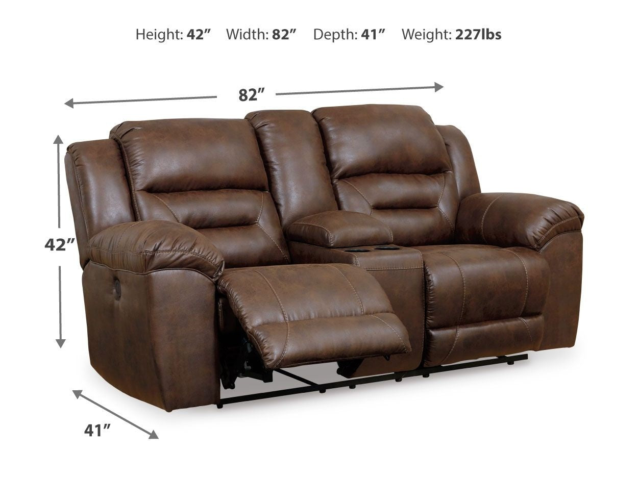 Stoneland - Power Reclining Loveseat