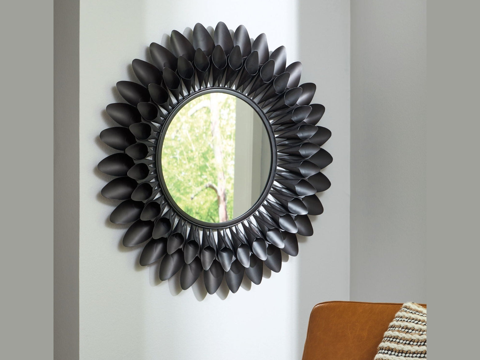 Ryenmour - Accent Mirror - Oil Rubbed Bronze Finish