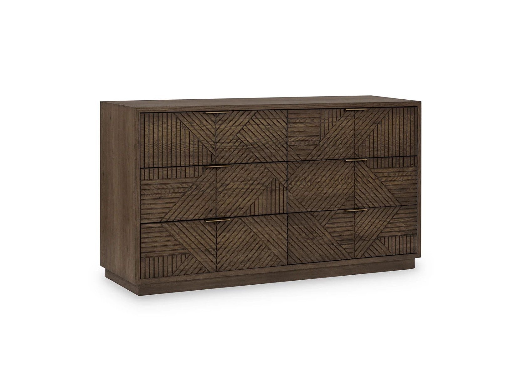 Santa - 6-Drawer Dresser - Toasted Brown