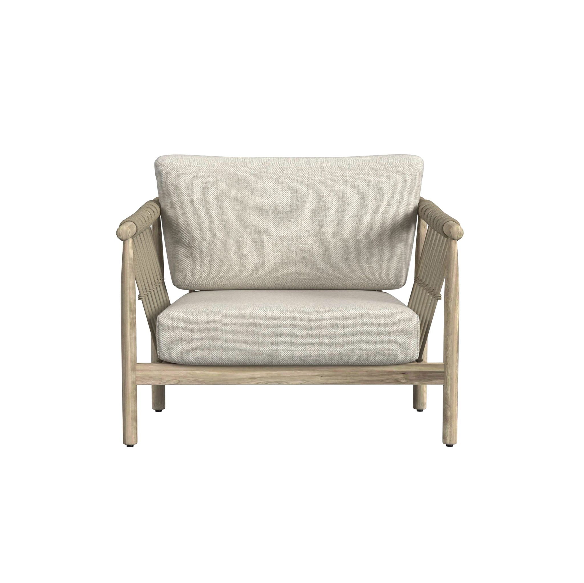 Leo - Outdoor Accent Chair - Taupe