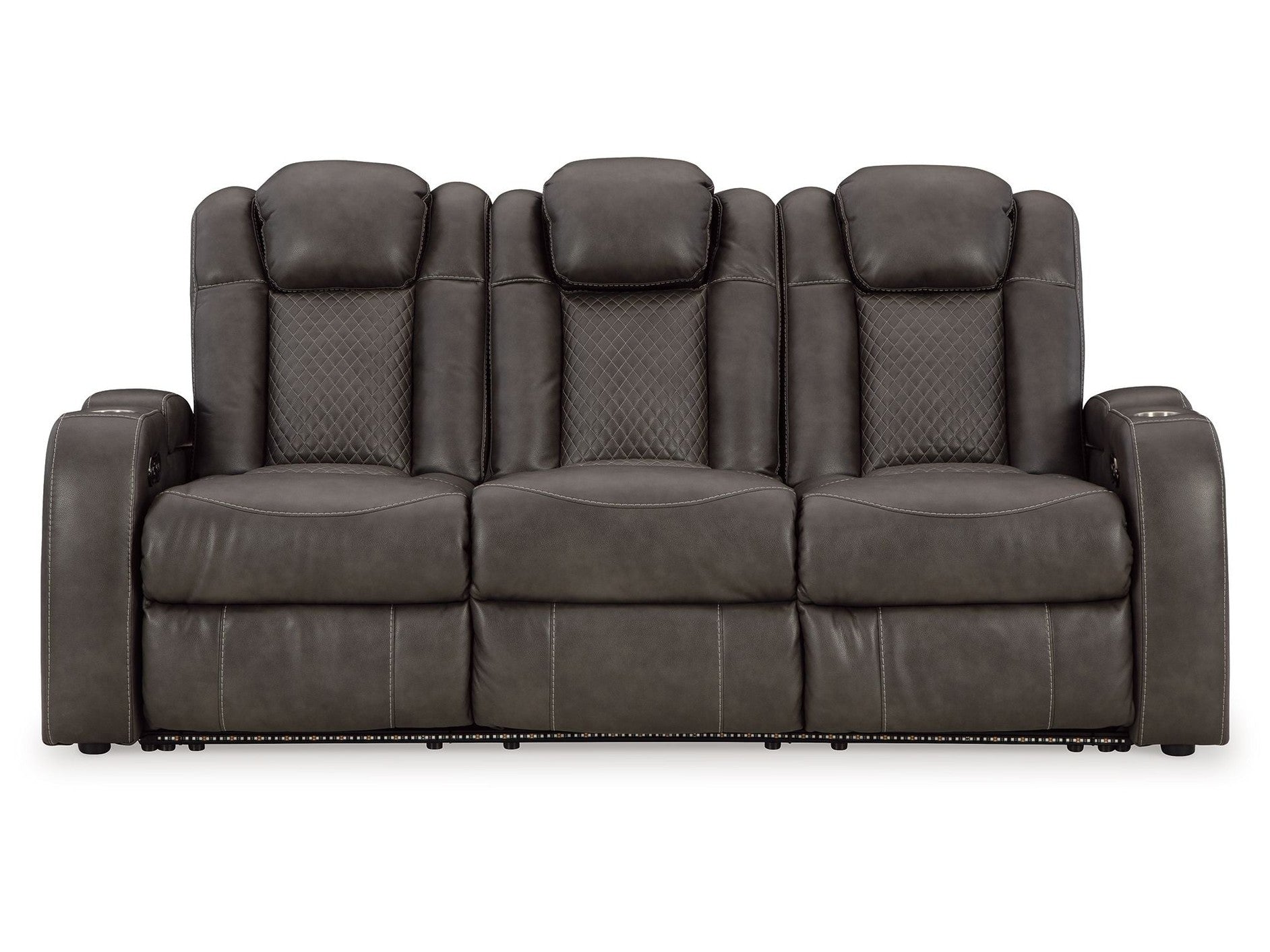 Fyne-dyme - Power Reclining Sofa With Adj Headrest