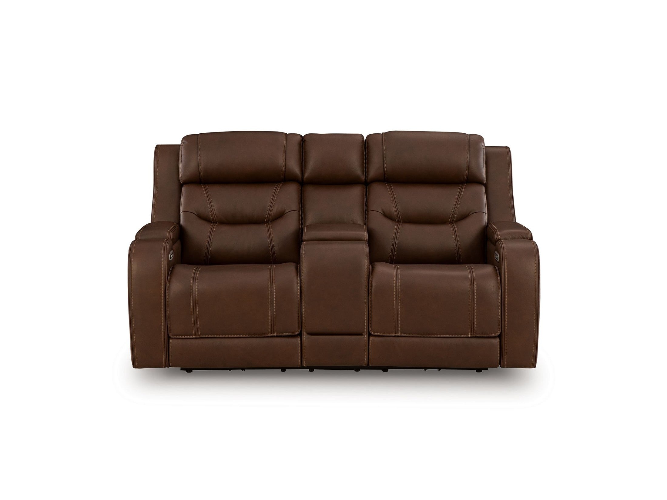 Knightington - Power Reclining Loveseat With Audio Seating