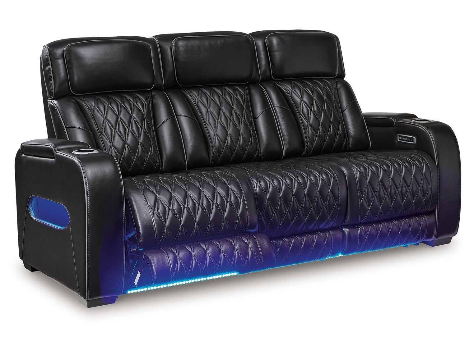 Boyington - 2 Pc. - Power Reclining Sofa And Loveseat - Black