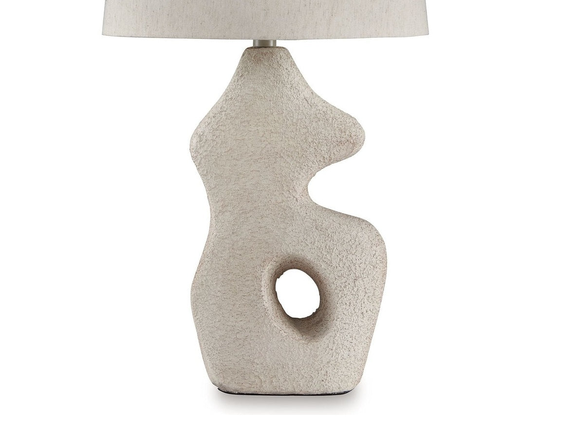 Chadrich - Paper Table Lamp (Set of 2) - Antique Beige