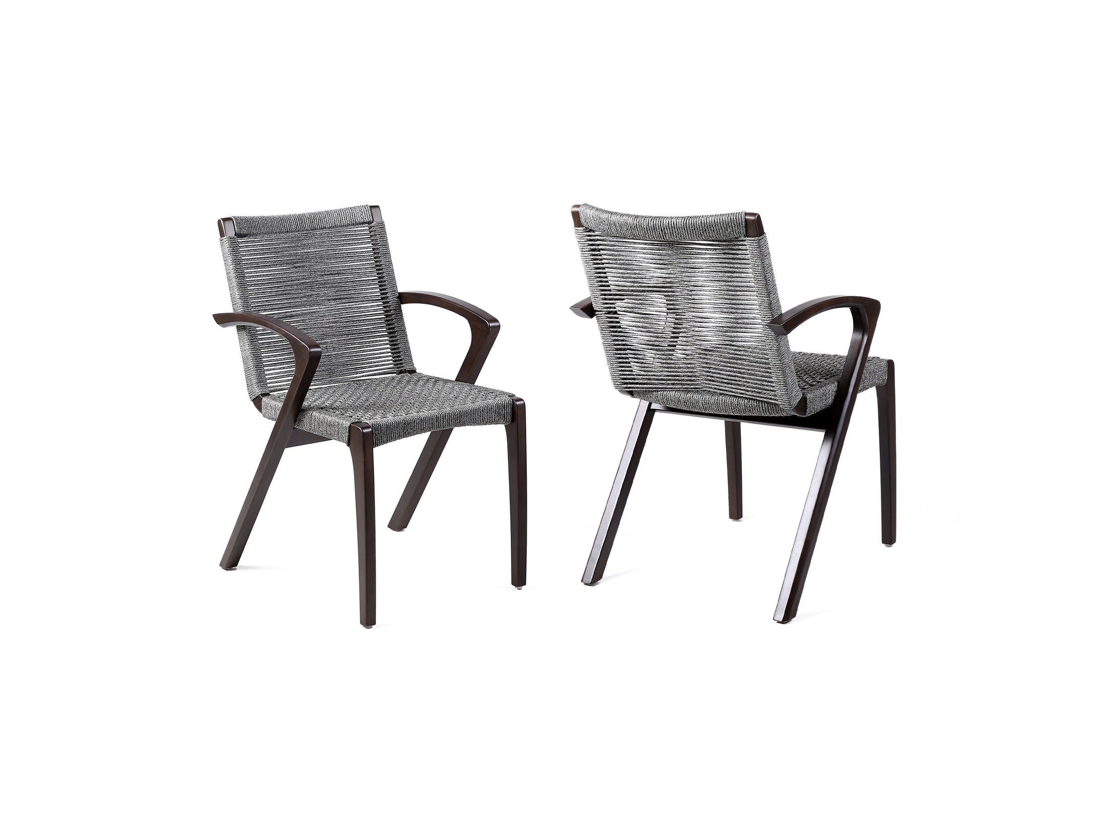 Brielle - Outdoor Rope Dining Chairs (Set of 2)