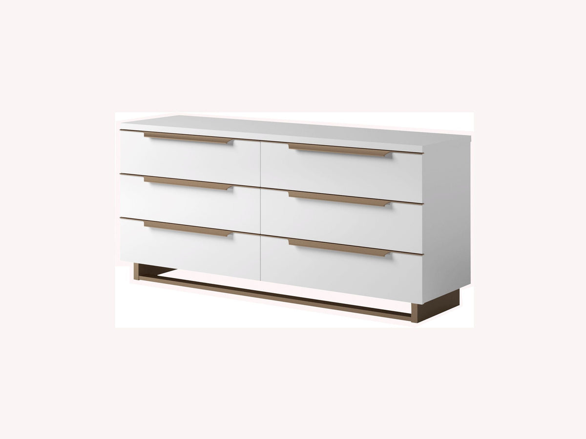 Smart - Double Dresser - White