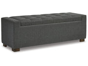 Cortwell - Storage Bench - Gray