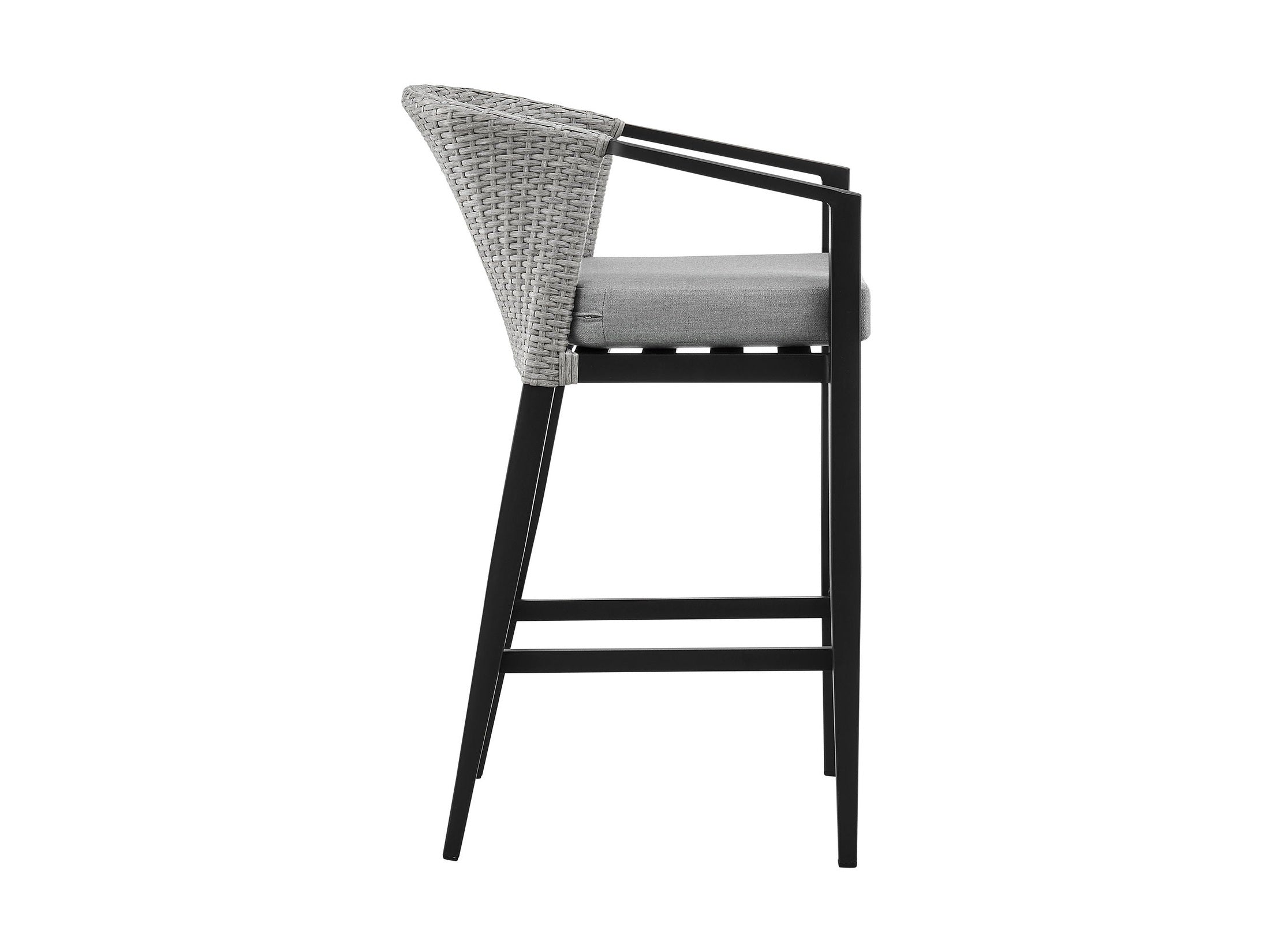 Palma - Outdoor Patio Bar Stool With Cushions