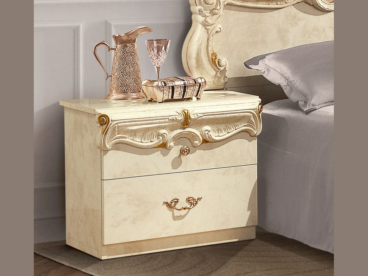 Barocco - Nightstand - Ivory