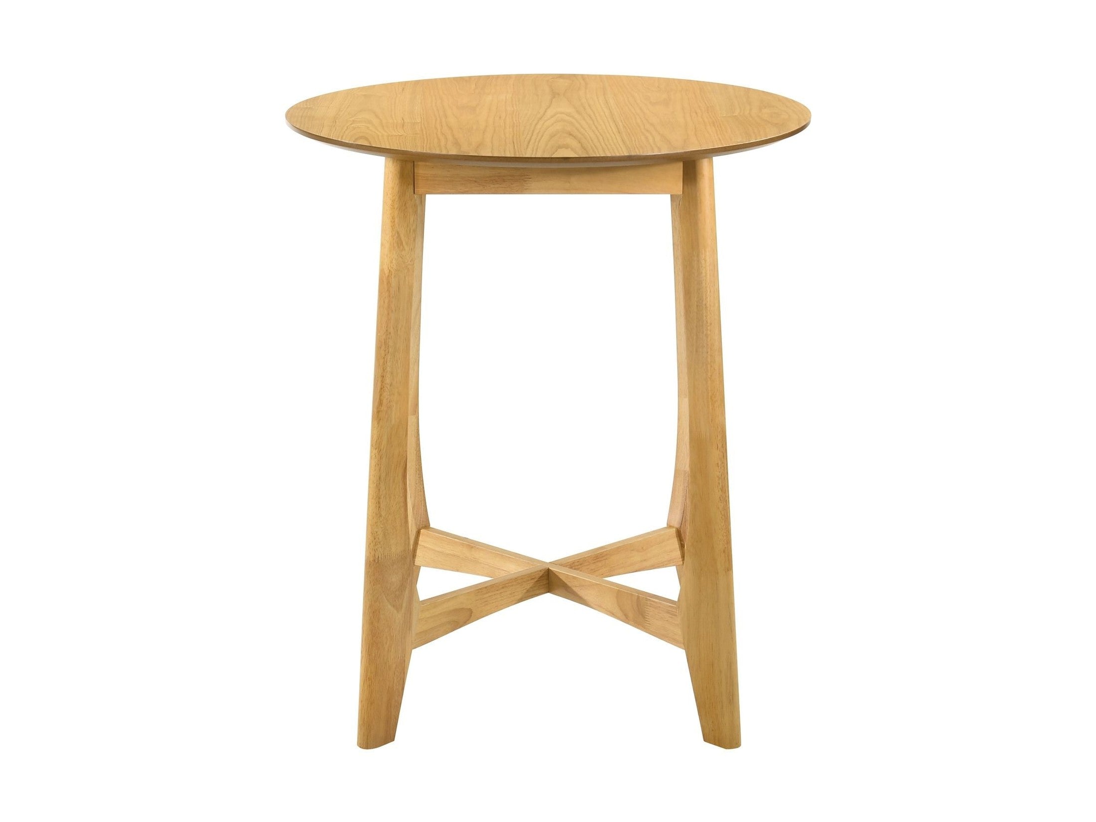 Vera - 31.5" Wood Top Pub Table - Natural
