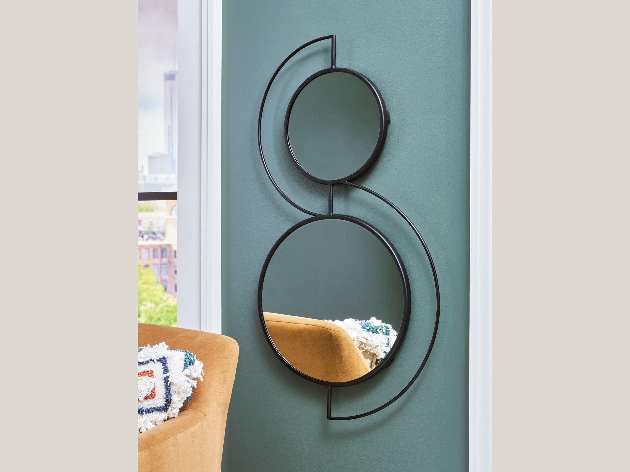 Shayham - Accent Mirror - Black