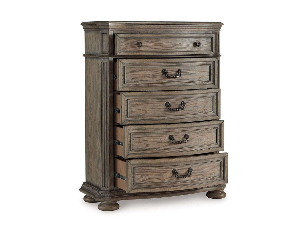 Ardenfield - Five Drawer Chest - Light Brown