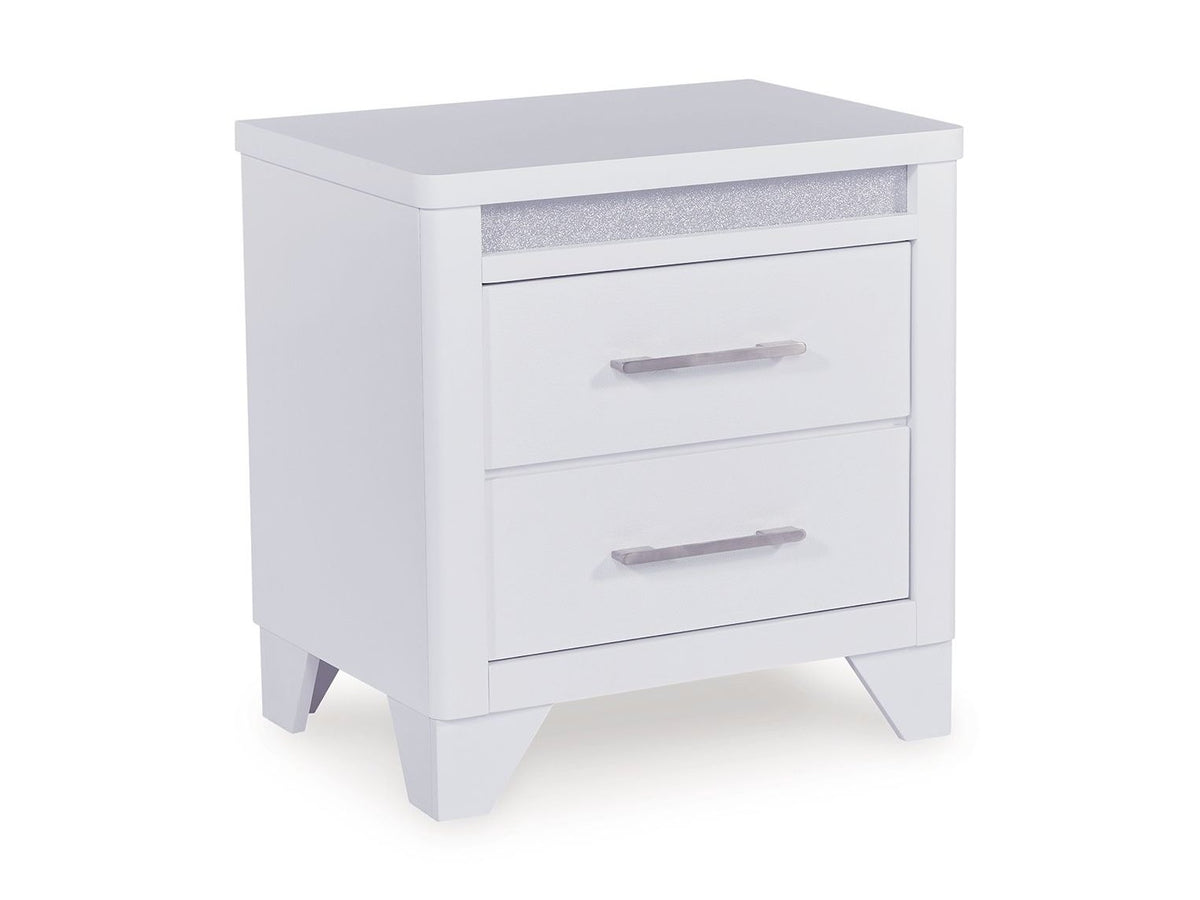 Jarlee - Two Drawer Night Stand - White