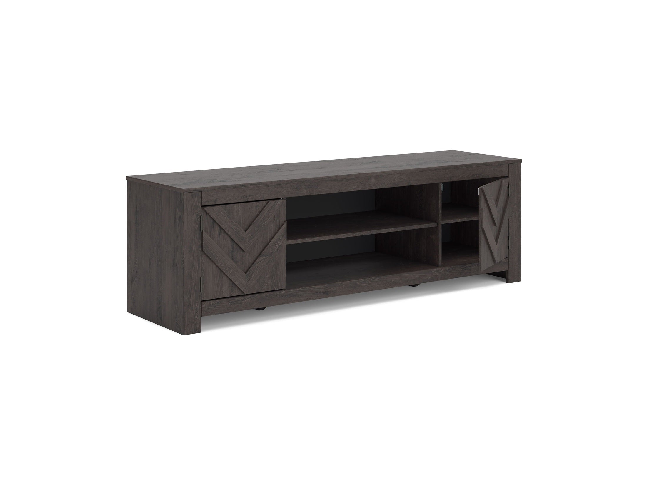 Cayboni - LG TV Stand With Fireplace Option