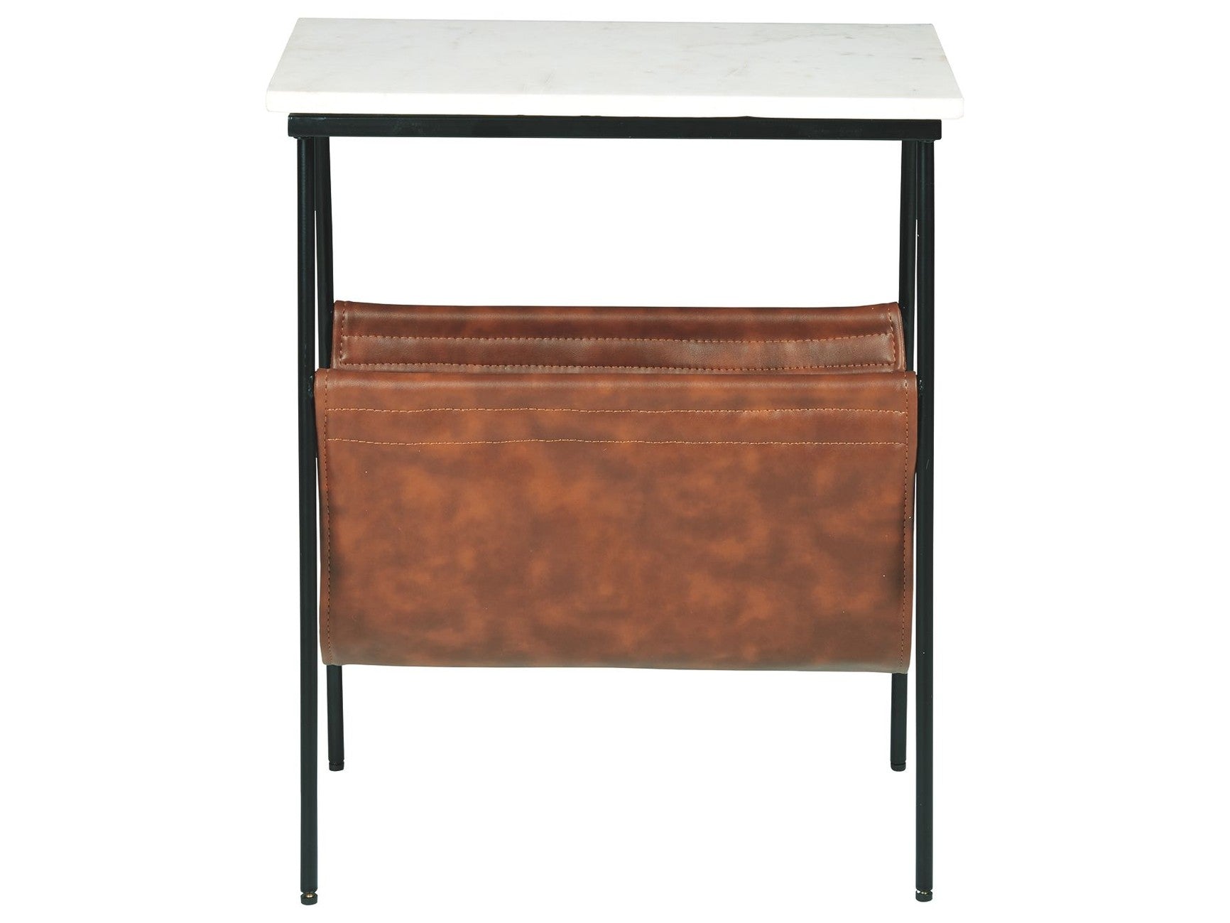 Etanbury - Accent Table - Brown / Black / White