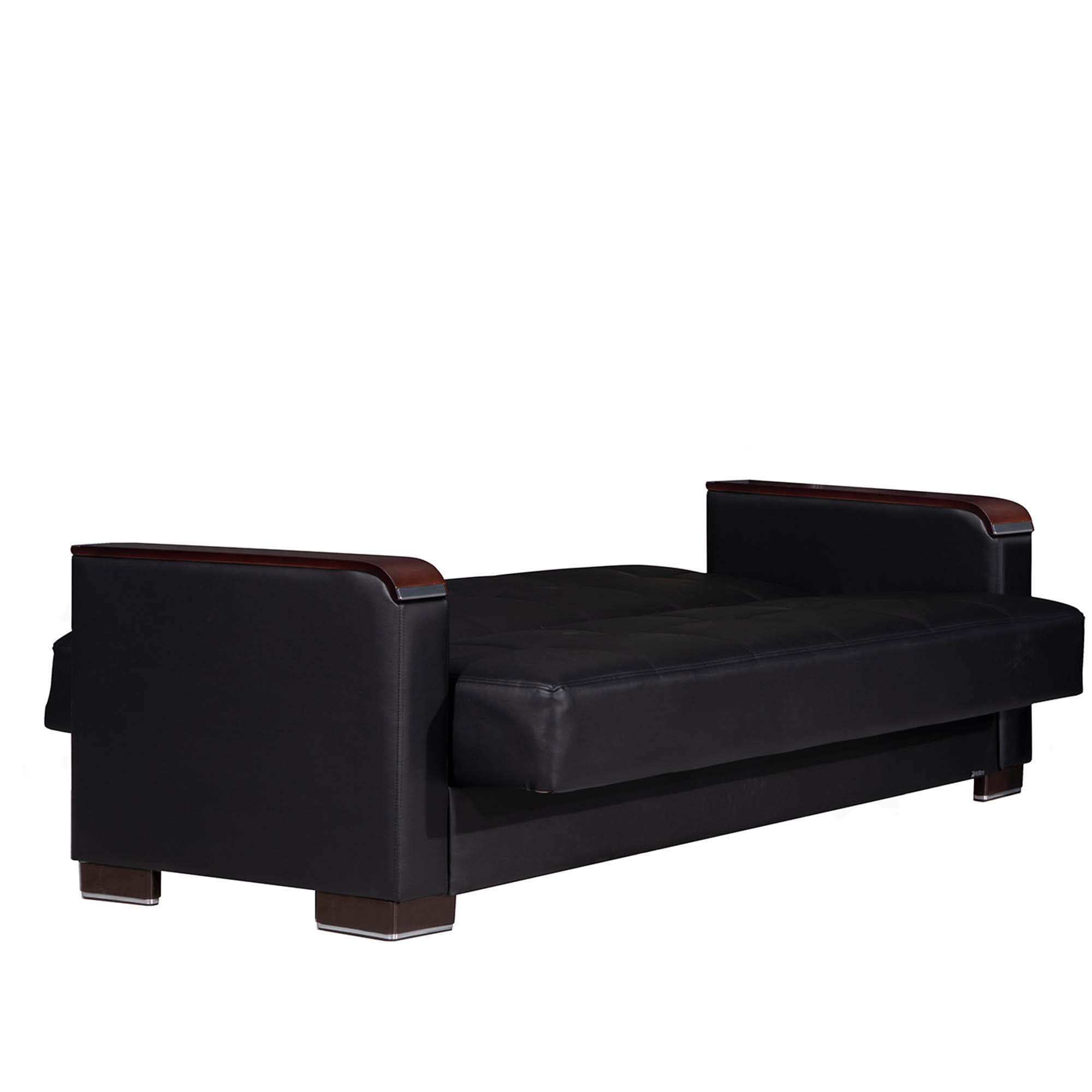 Ottomanson Armada X - Upholstered Convertible Wood Trimmed Sofabed With Storage