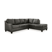 Valderno - 2-Piece Sectional With Raf Corner Chaise - Fog