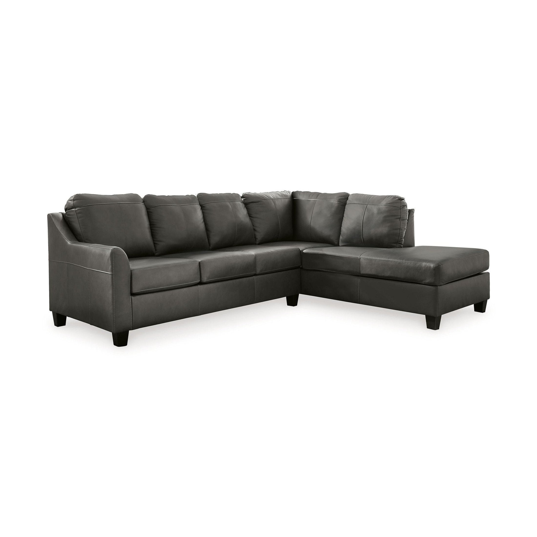Valderno - 2-Piece Sectional With Raf Corner Chaise - Fog