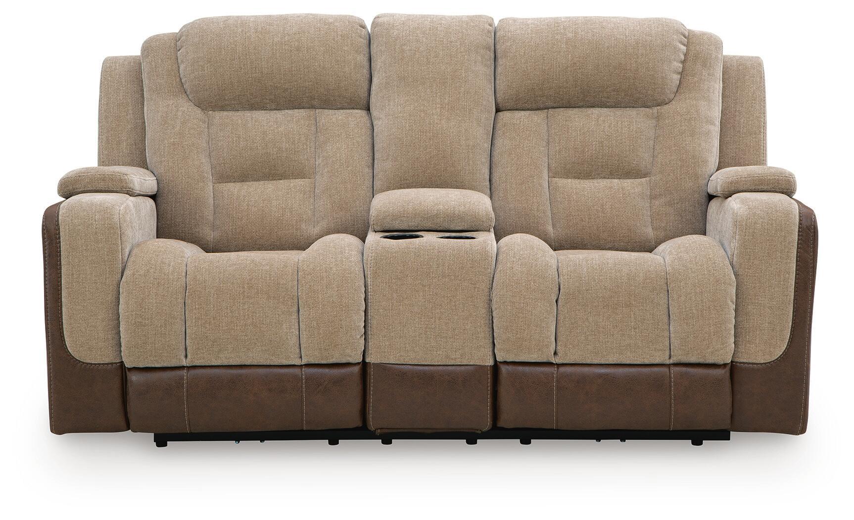 Ultimax - Power Reclining Loveseat With Console / Adjustable Headrest