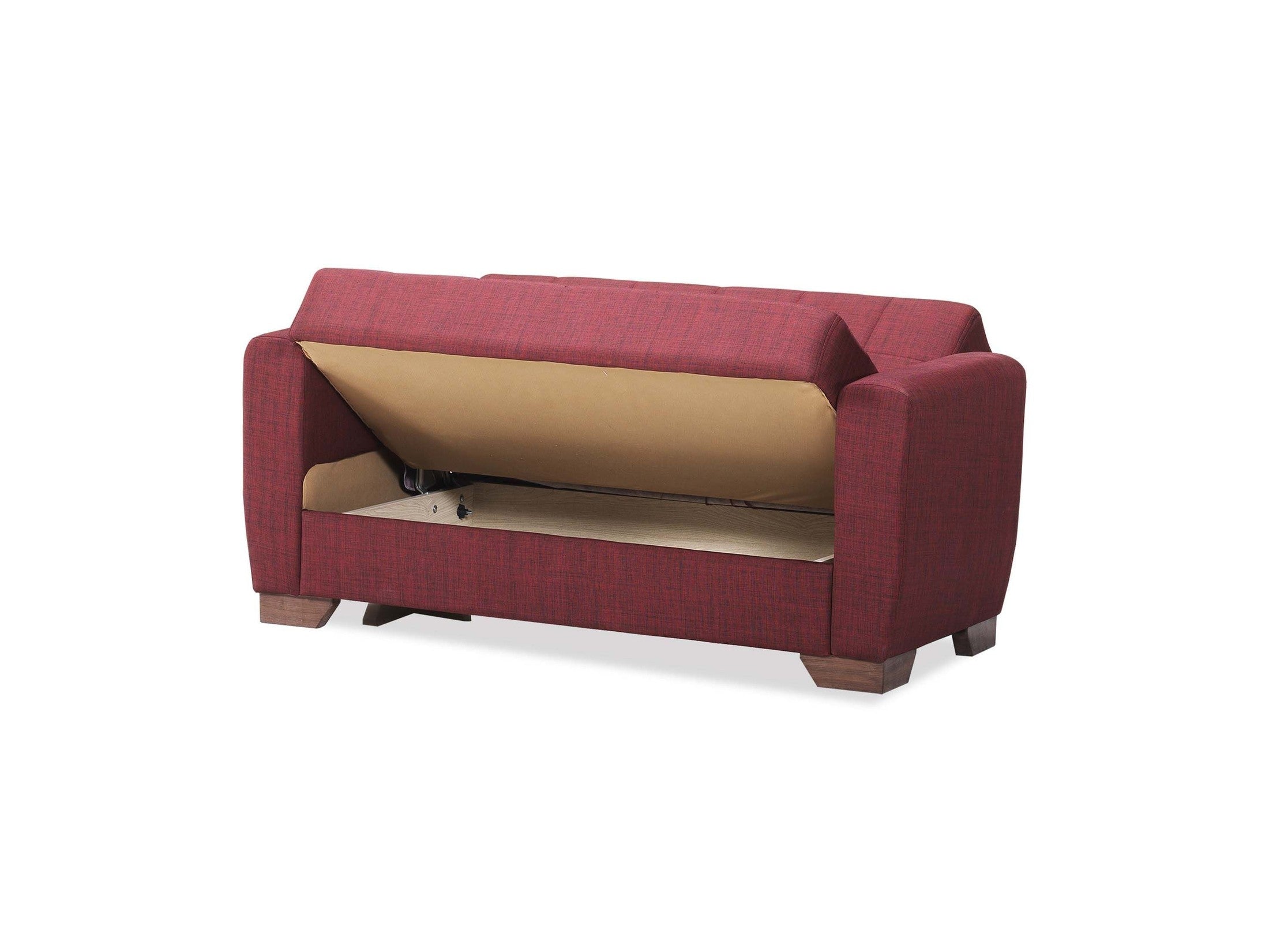 Ottomanson Barato - Upholstered Convertible Loveseat With Storage