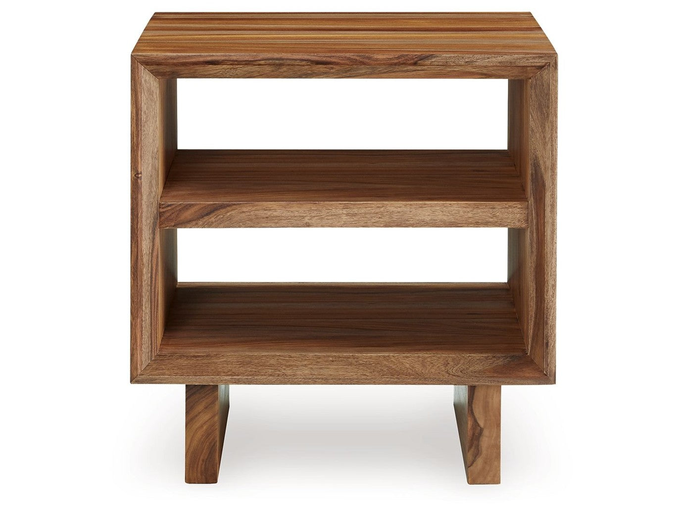 Dressonni - Square End Table - Brown