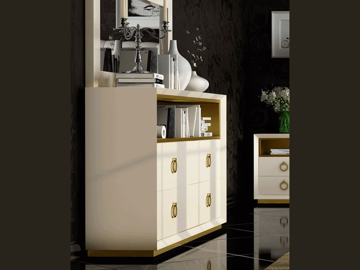 Velvet - Single Dresser - Beige