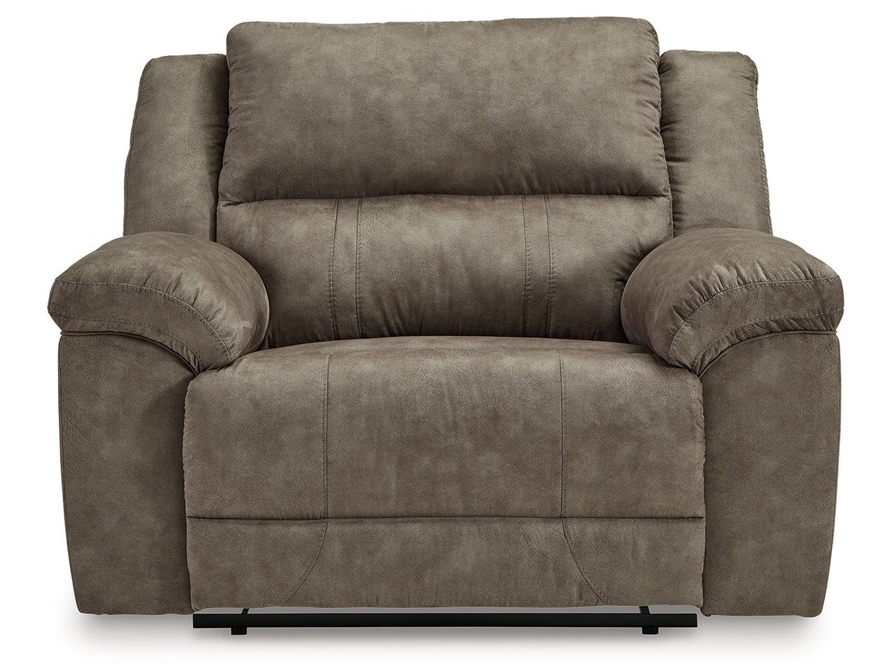 Laresview - Zero Wall Wide Seat Recliner - Fossil