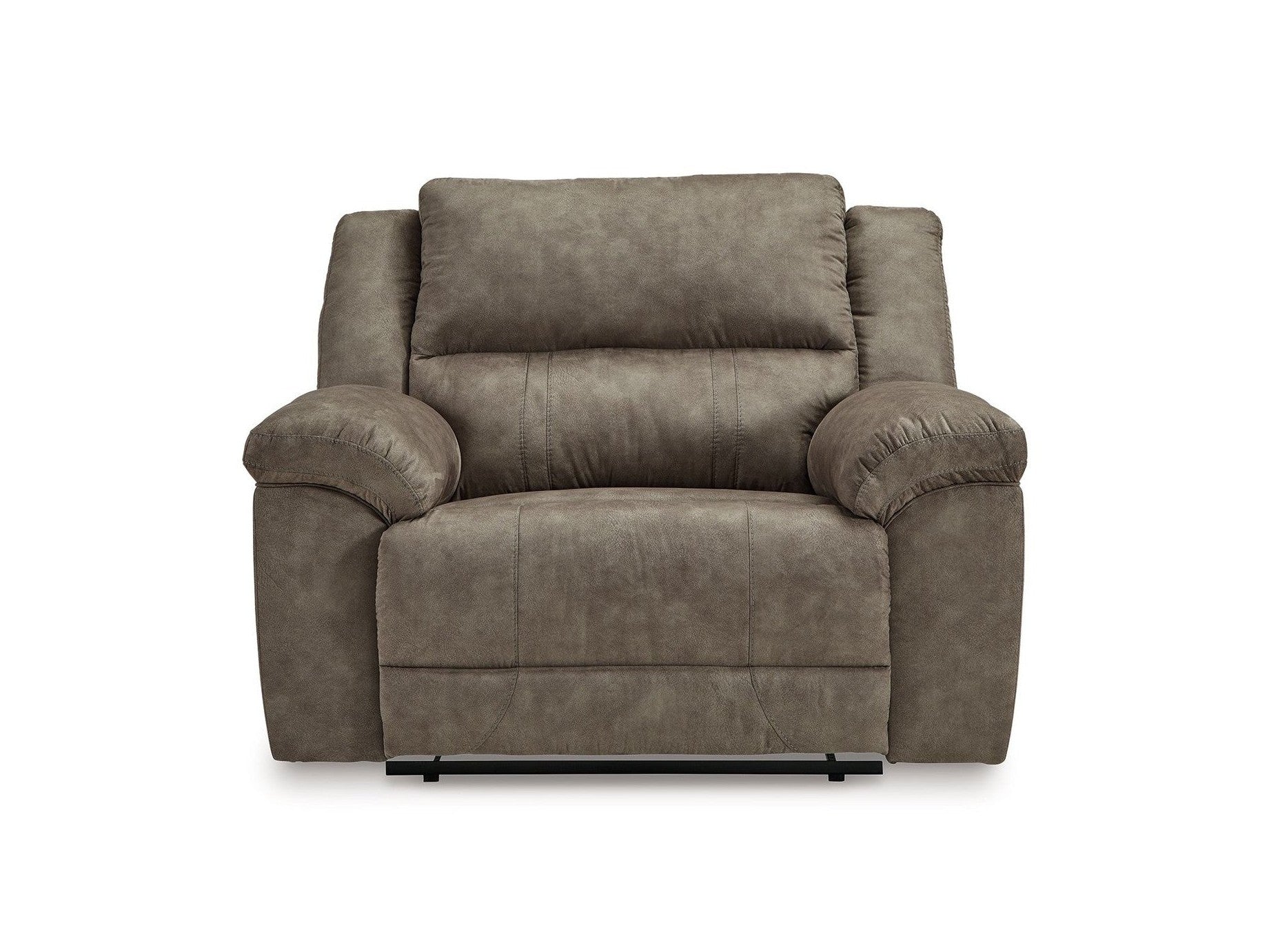 Laresview - Zero Wall Wide Seat Recliner - Fossil