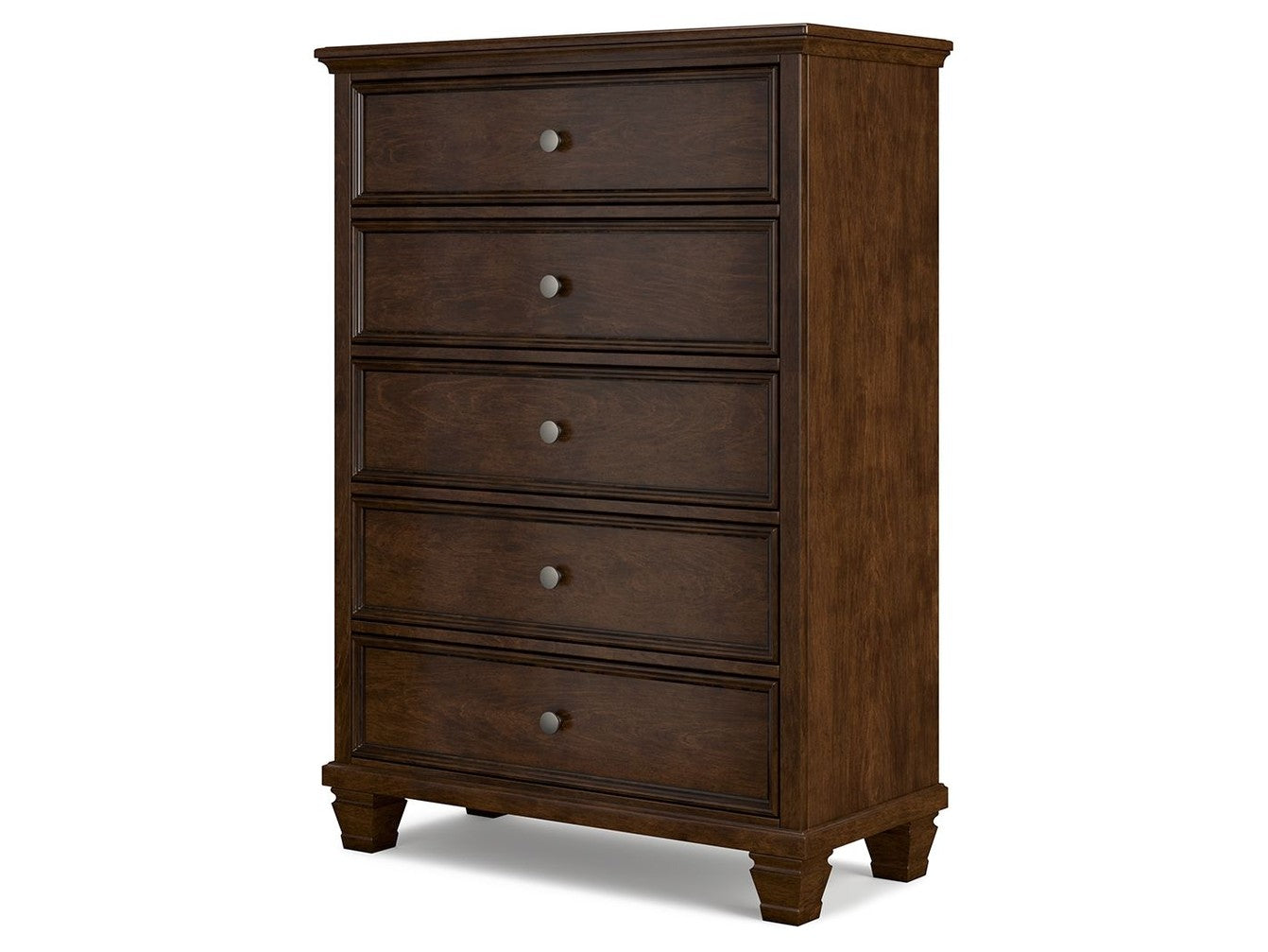 Danabrin - Five Drawer Chest - Brown