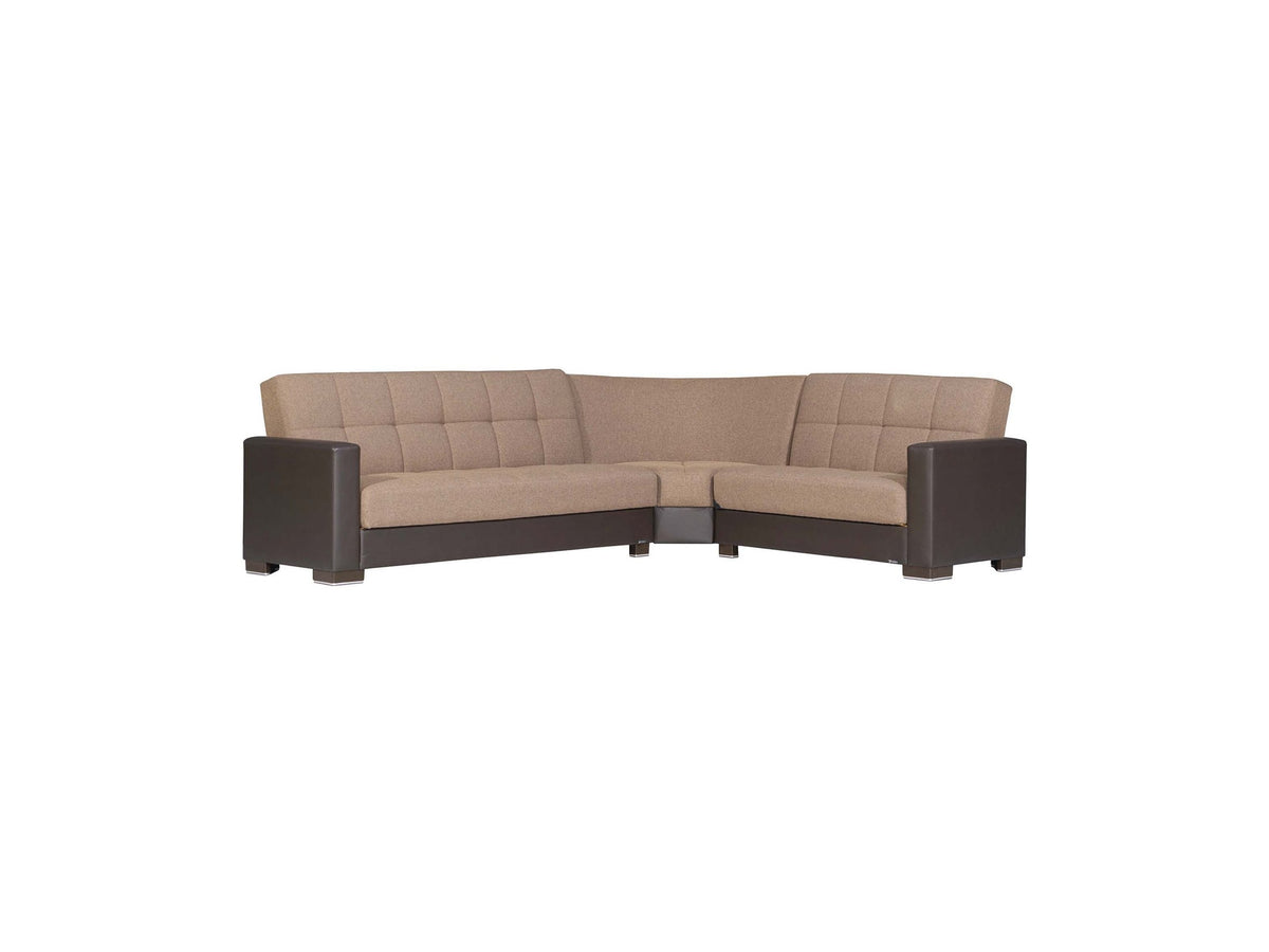 Ottomanson Armada - Upholstered Convertible Sectional With Storage - Chenille