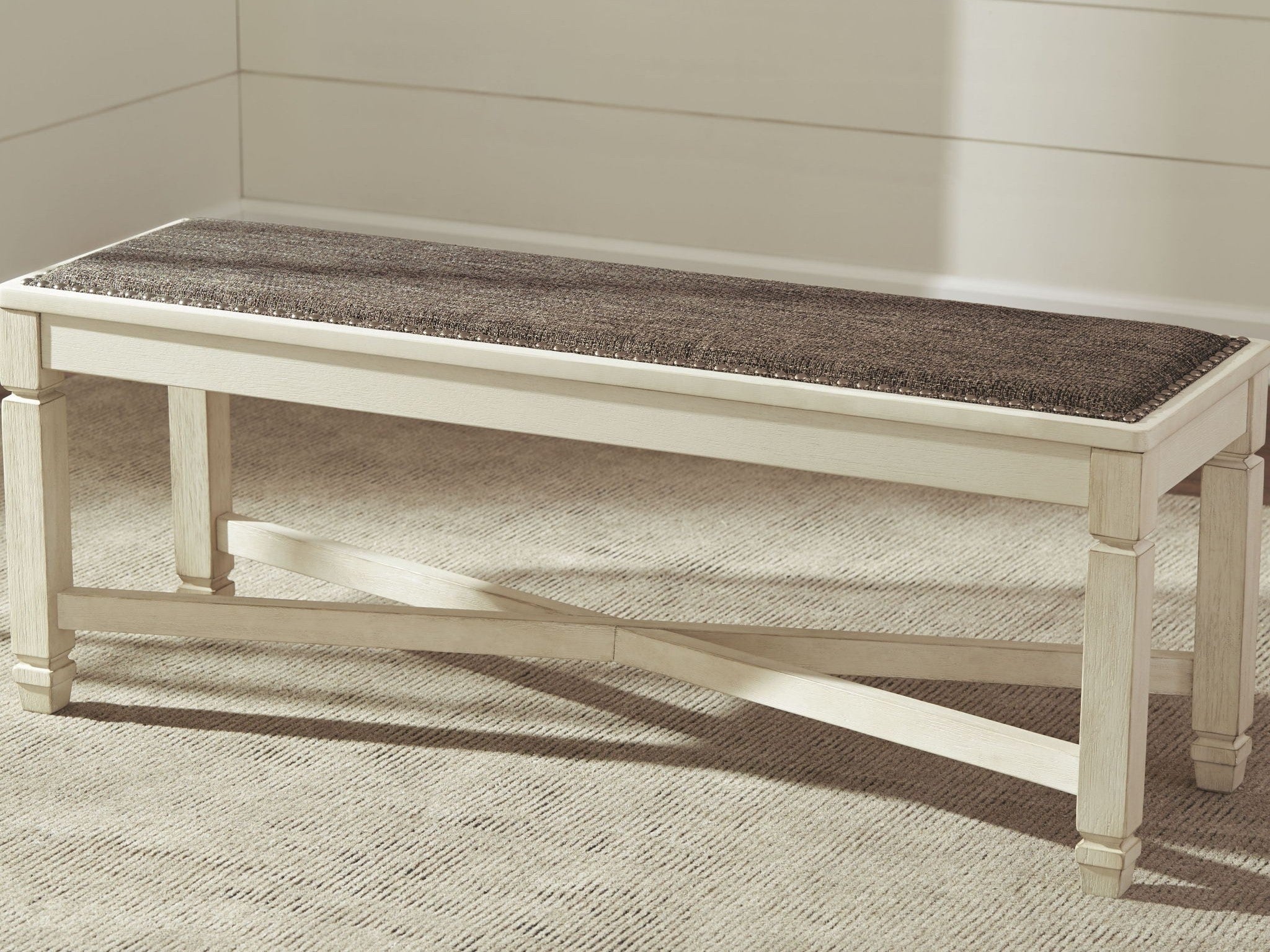 Bolanburg - Large UPH Dining Room Bench - Beige