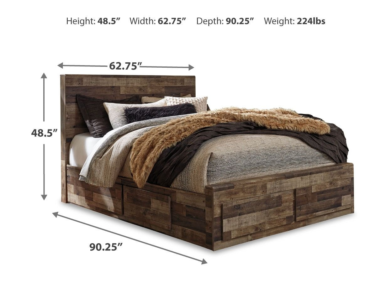 Derekson - Panel Bed