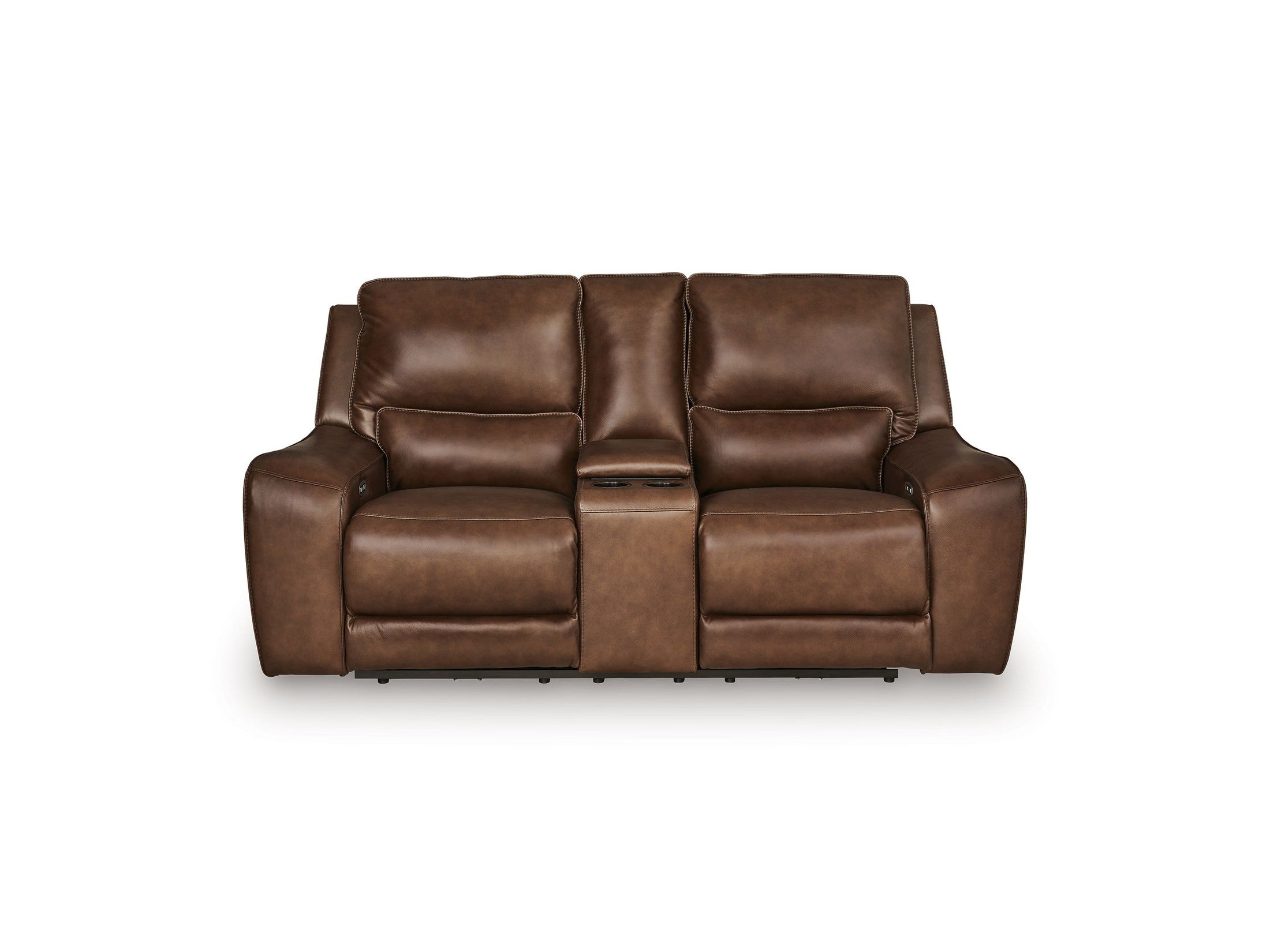 DeepWakes - Power Reclining Loveseat / Console / Adjustable Headrest