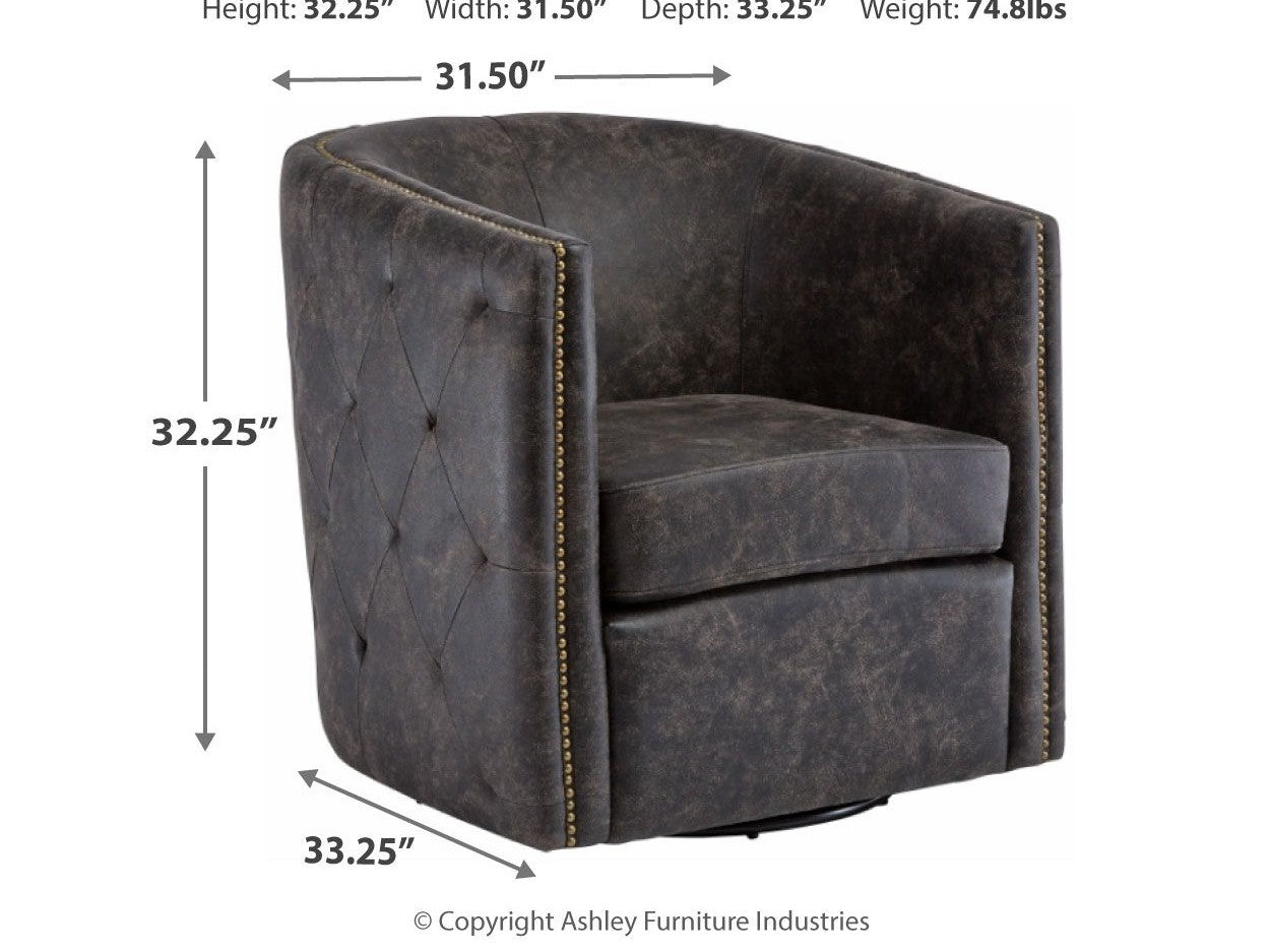 Brentlow - Swivel Accent Chair
