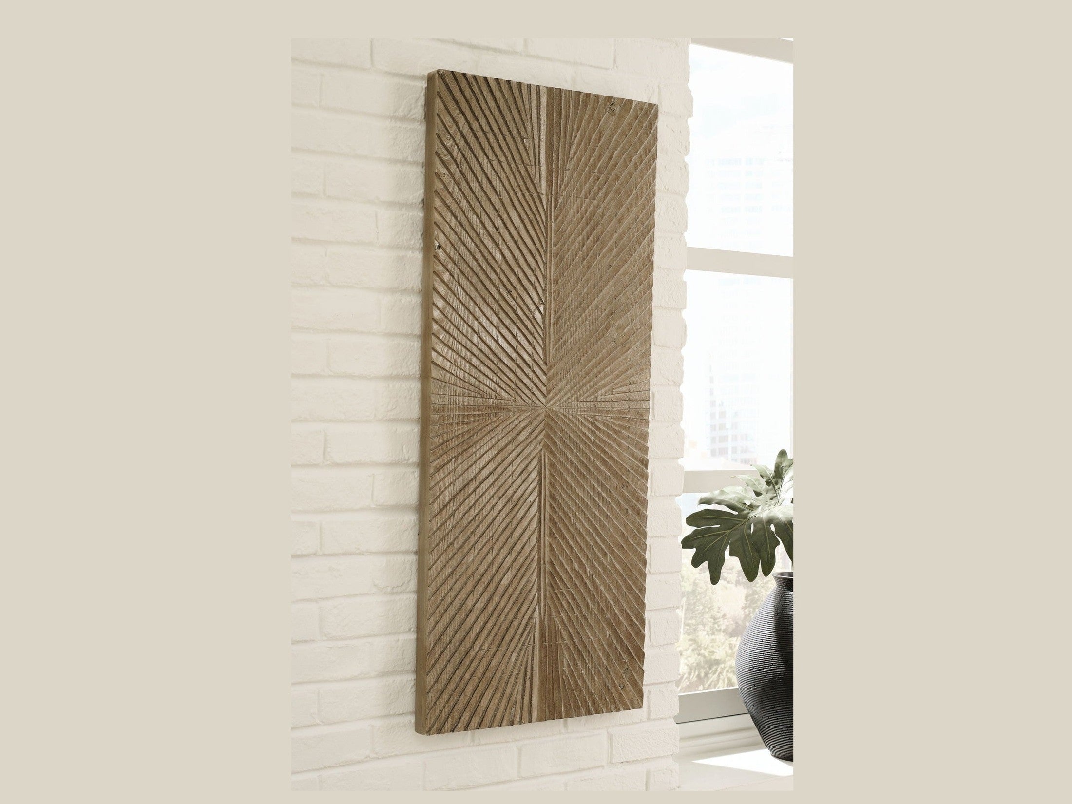 Lenora - Wall Decor - Distressed Brown