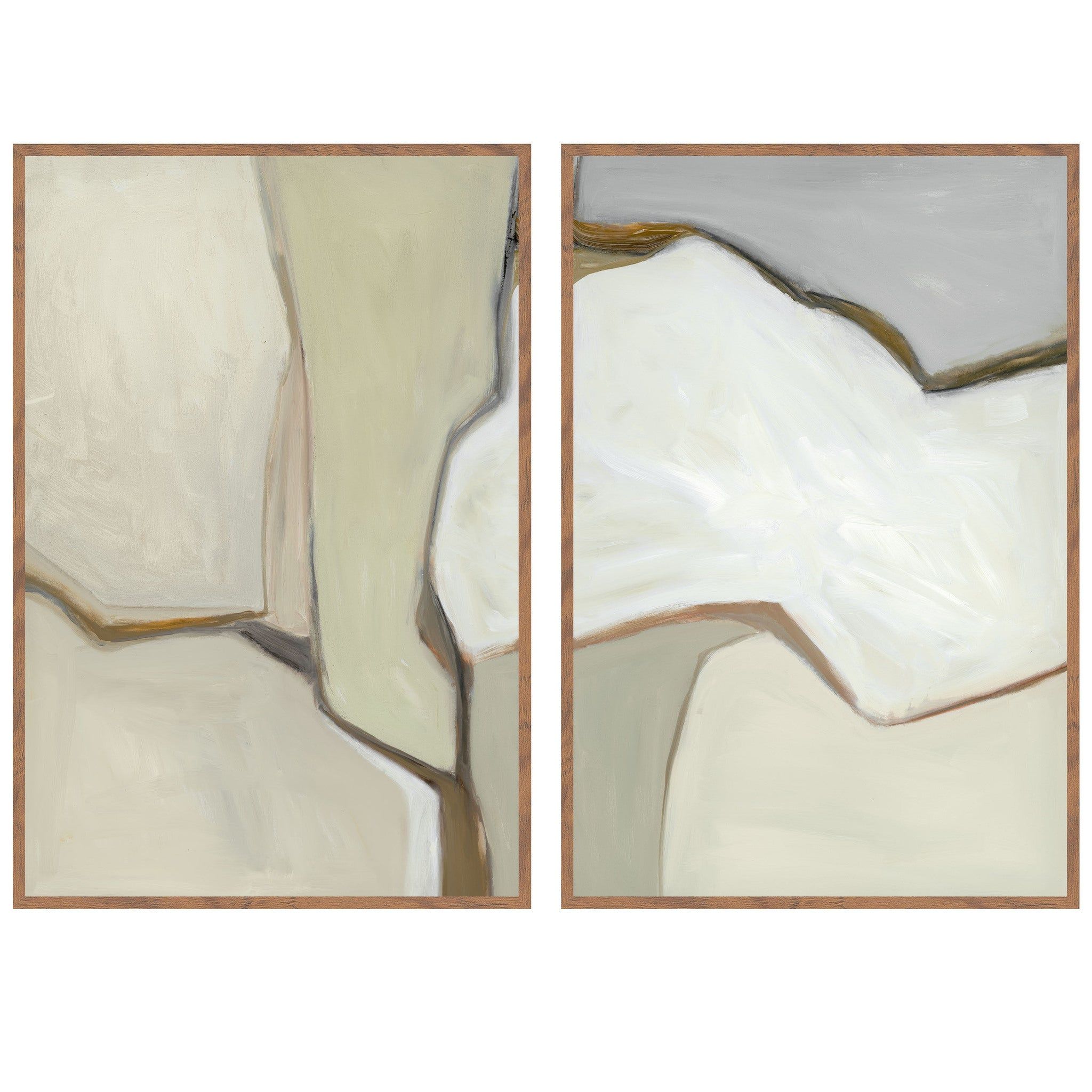 Dried - 48" x 72" Painting By Buddy Whitlock - Walnut