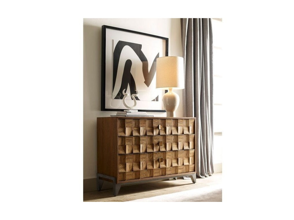 American Drew Ad Modern Synergy Pattern Console