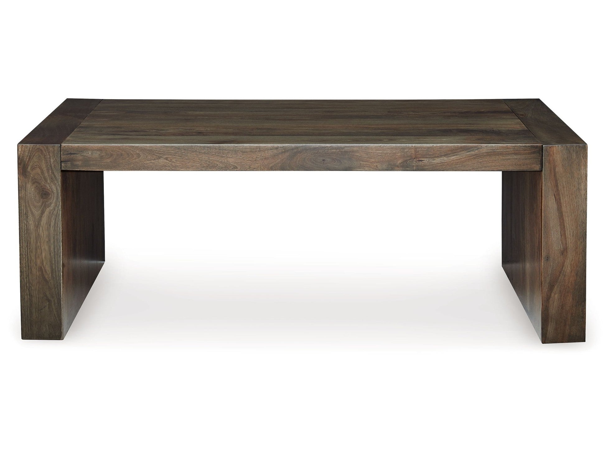 Dreggan - Rectangular Cocktail Table - Brown