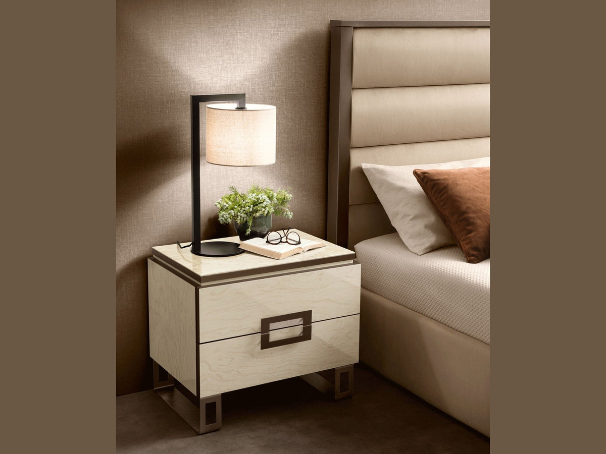 Poesia - Nightstand - Light Beige
