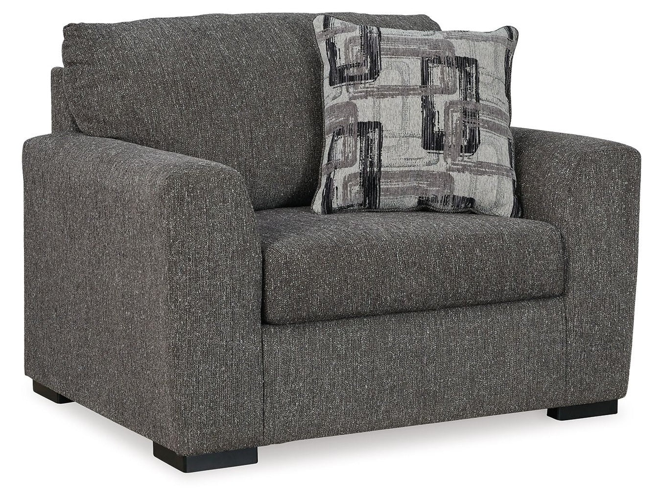 Gardiner - Chair And A Half - Pewter